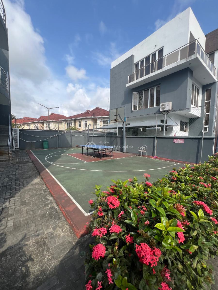 Massive 5 Bedroom Semi Detached Duplex with Bq, Pool, Gym, Osapa London, Osapa, Lekki, Lagos, Semi-detached Duplex for Rent