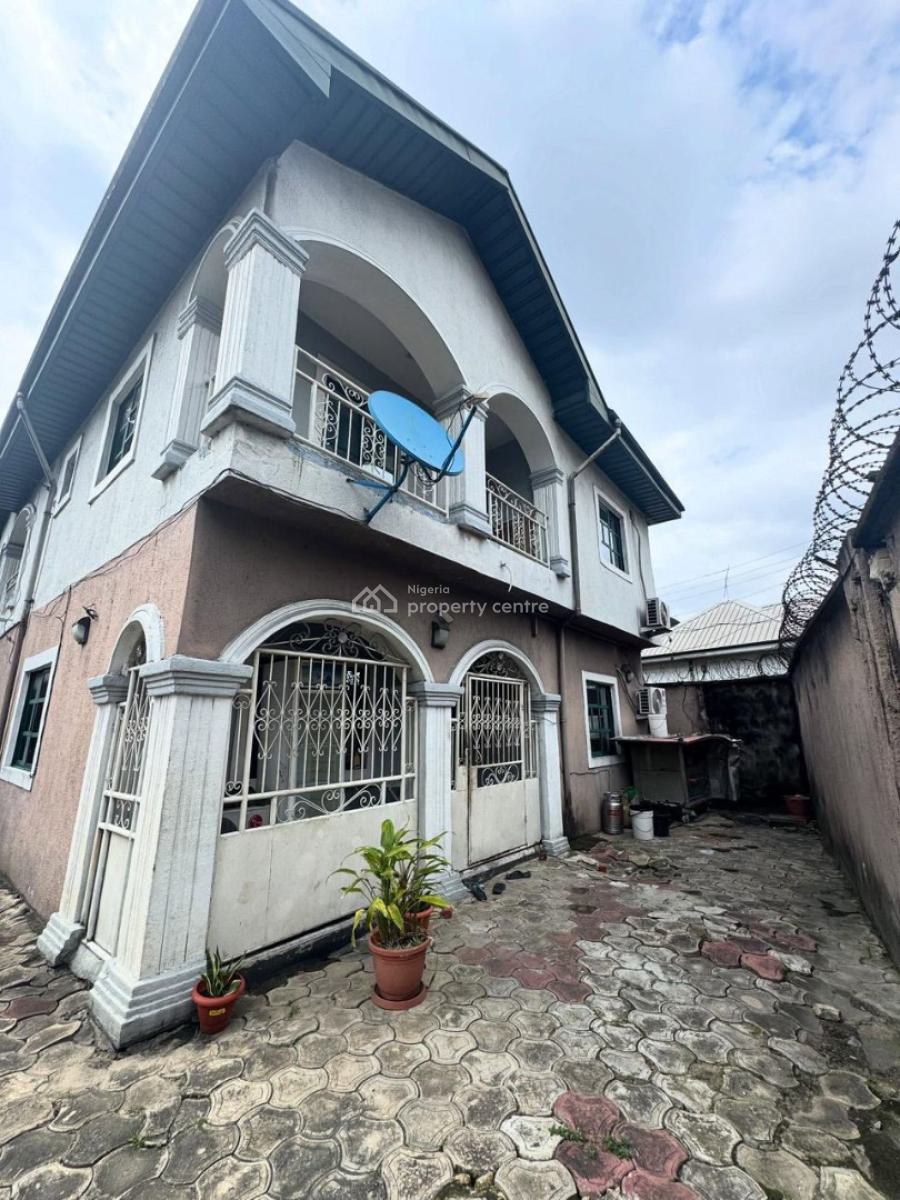 4 Bedroom Duplex with 4 Units of 1 Bedroom & Self-contains, Off Adageorge Road, Port Harcourt, Rivers, Semi-detached Duplex for Sale