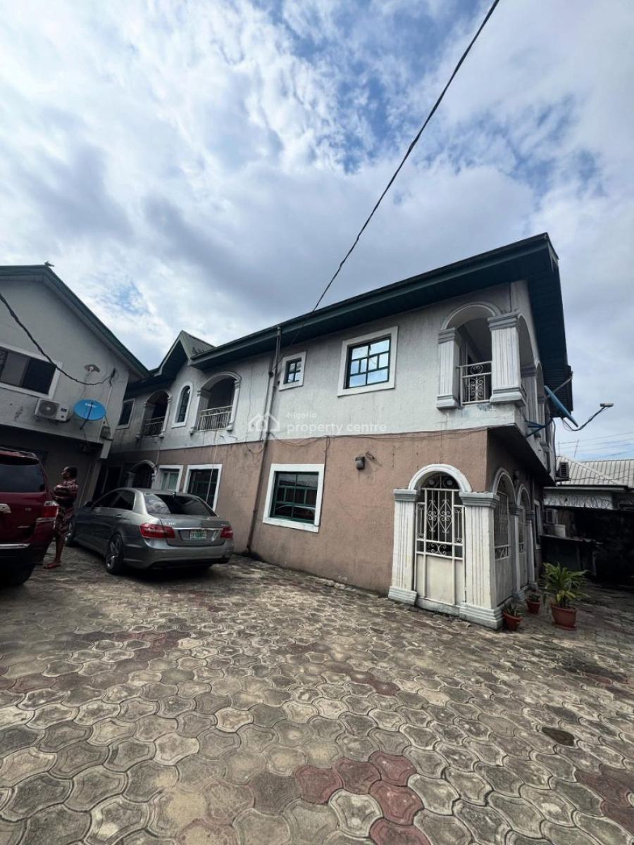 4 Bedroom Duplex with 4 Units of 1 Bedroom & Self-contains, Off Adageorge Road, Port Harcourt, Rivers, Semi-detached Duplex for Sale