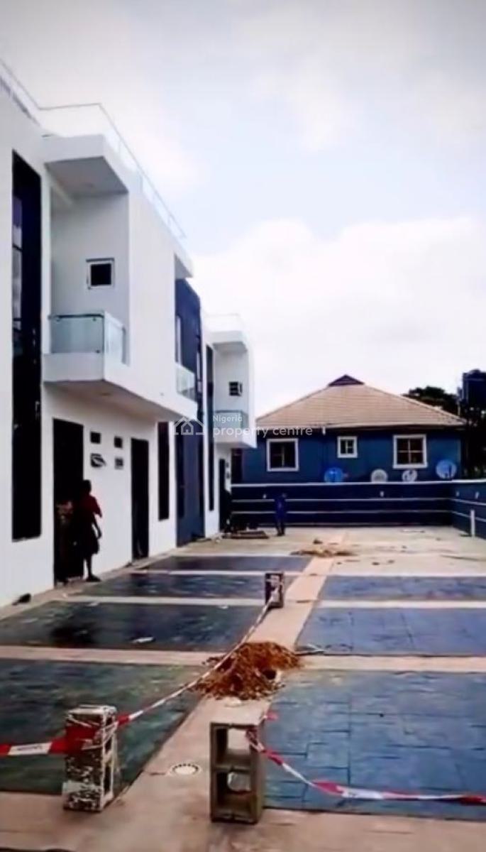 New 4 Bedroom Terraced Duplex. Video Available, Ajao Estate Axis, Isolo, Lagos, Terraced Duplex for Sale