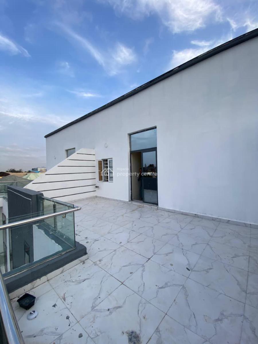 New 4 Bedroom Terraced Duplex. Video Available, Ajao Estate Axis, Isolo, Lagos, Terraced Duplex for Sale