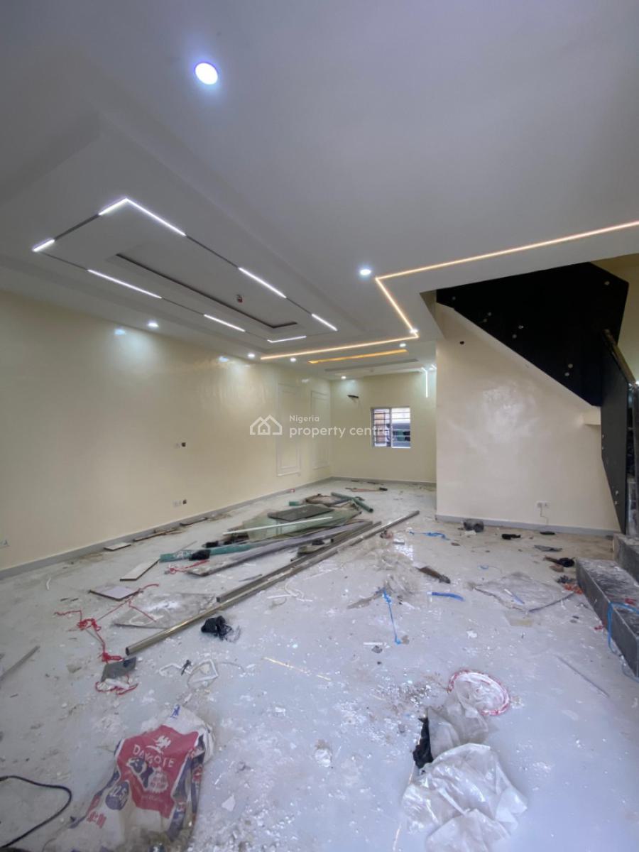 New 4 Bedroom Terraced Duplex. Video Available, Ajao Estate Axis, Isolo, Lagos, Terraced Duplex for Sale