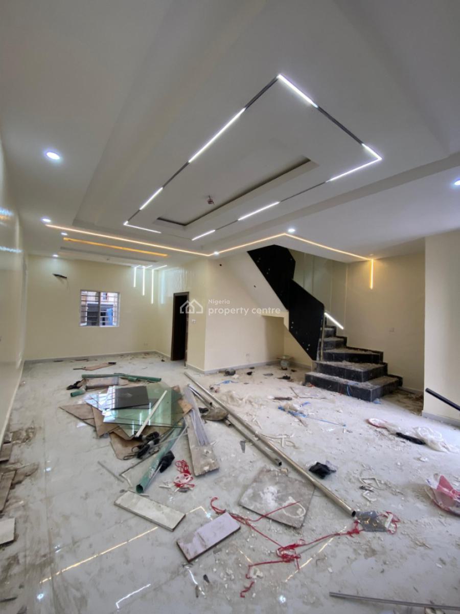 New 4 Bedroom Terraced Duplex. Video Available, Ajao Estate Axis, Isolo, Lagos, Terraced Duplex for Sale
