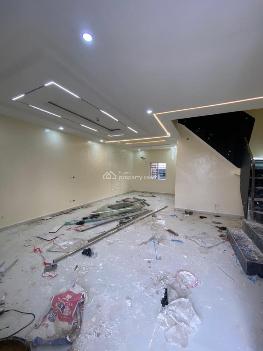 New 4 Bedroom Terraced Duplex. Video Available, Ajao Estate Axis, Isolo, Lagos, Terraced Duplex for Sale