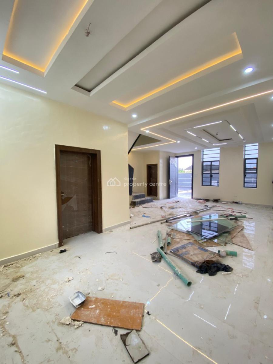 New 4 Bedroom Terraced Duplex. Video Available, Ajao Estate Axis, Isolo, Lagos, Terraced Duplex for Sale