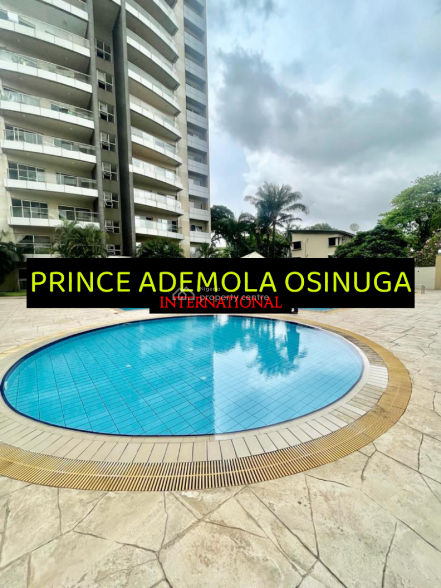 Luxury 3 Bedroom Apartment +bq+tennis+squash, Old Ikoyi Lagos, Ikoyi, Lagos, Flat / Apartment for Rent