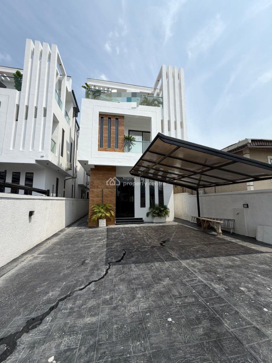 Contemporary 5 Bedroom Fully Detached Duplex with Pool, Idado Lekki. Located in a Serene Beautiful and Secured Estate, Lekki, Lagos, Detached Duplex for Sale