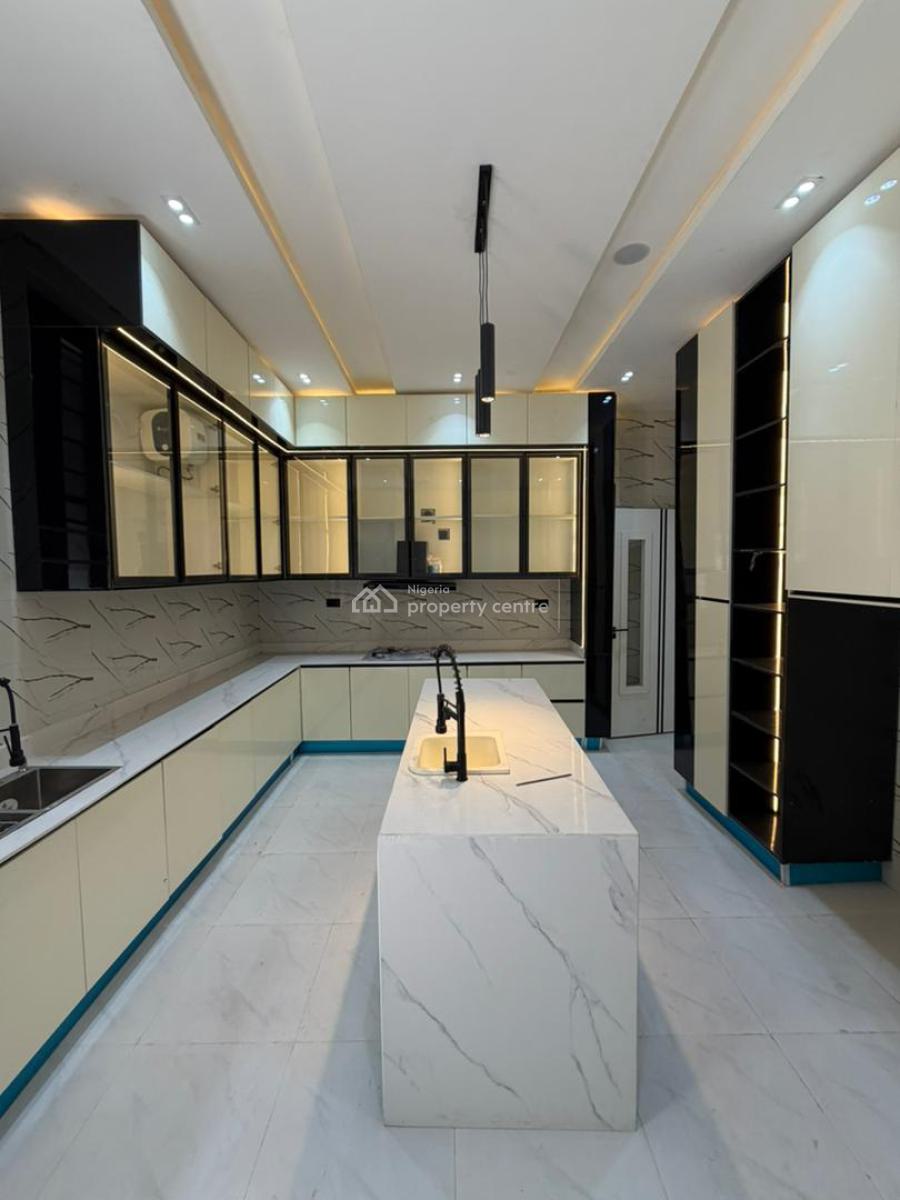 Contemporary 5 Bedroom Fully Detached Duplex with Pool, Idado Lekki. Located in a Serene Beautiful and Secured Estate, Lekki, Lagos, Detached Duplex for Sale