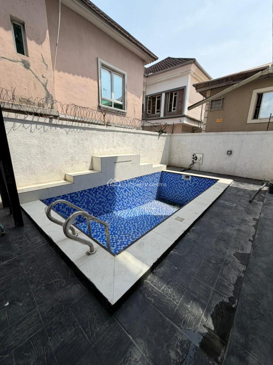 Contemporary 5 Bedroom Fully Detached Duplex with Pool, Idado Lekki. Located in a Serene Beautiful and Secured Estate, Lekki, Lagos, Detached Duplex for Sale