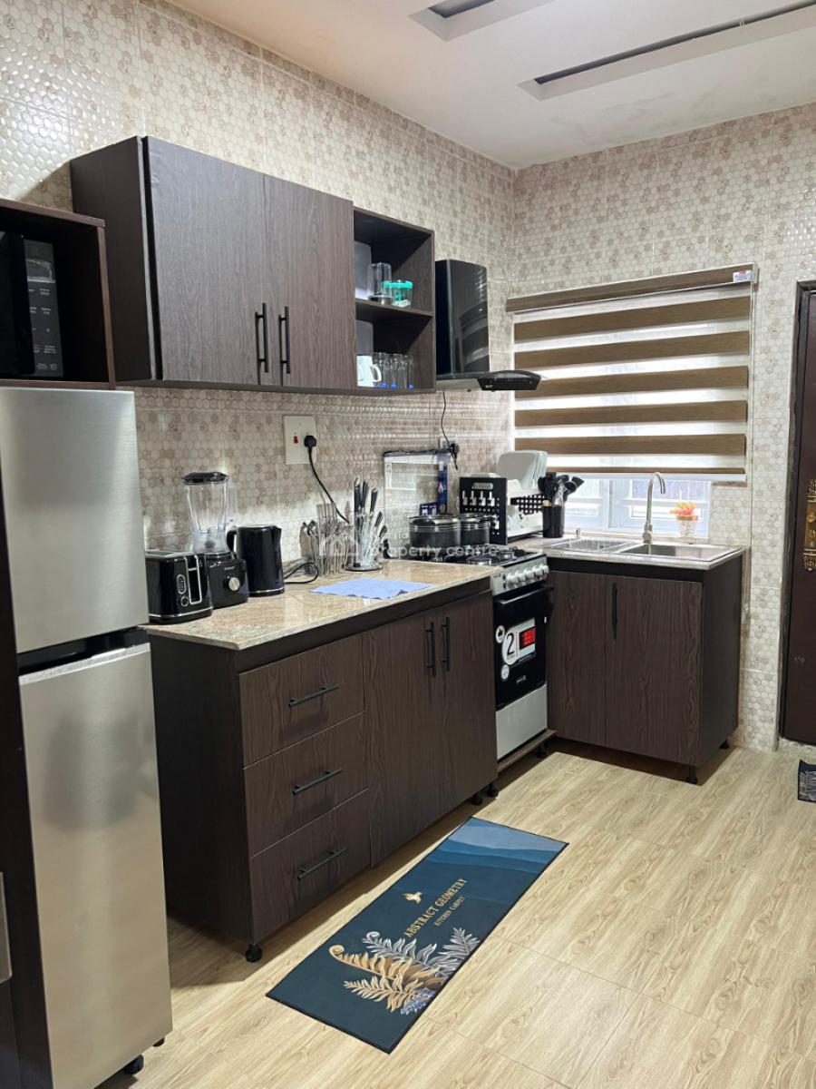 Beautiful 3 Bedroom All Ensuite Apartment, Opebi, Ikeja, Lagos, Flat / Apartment Short Let