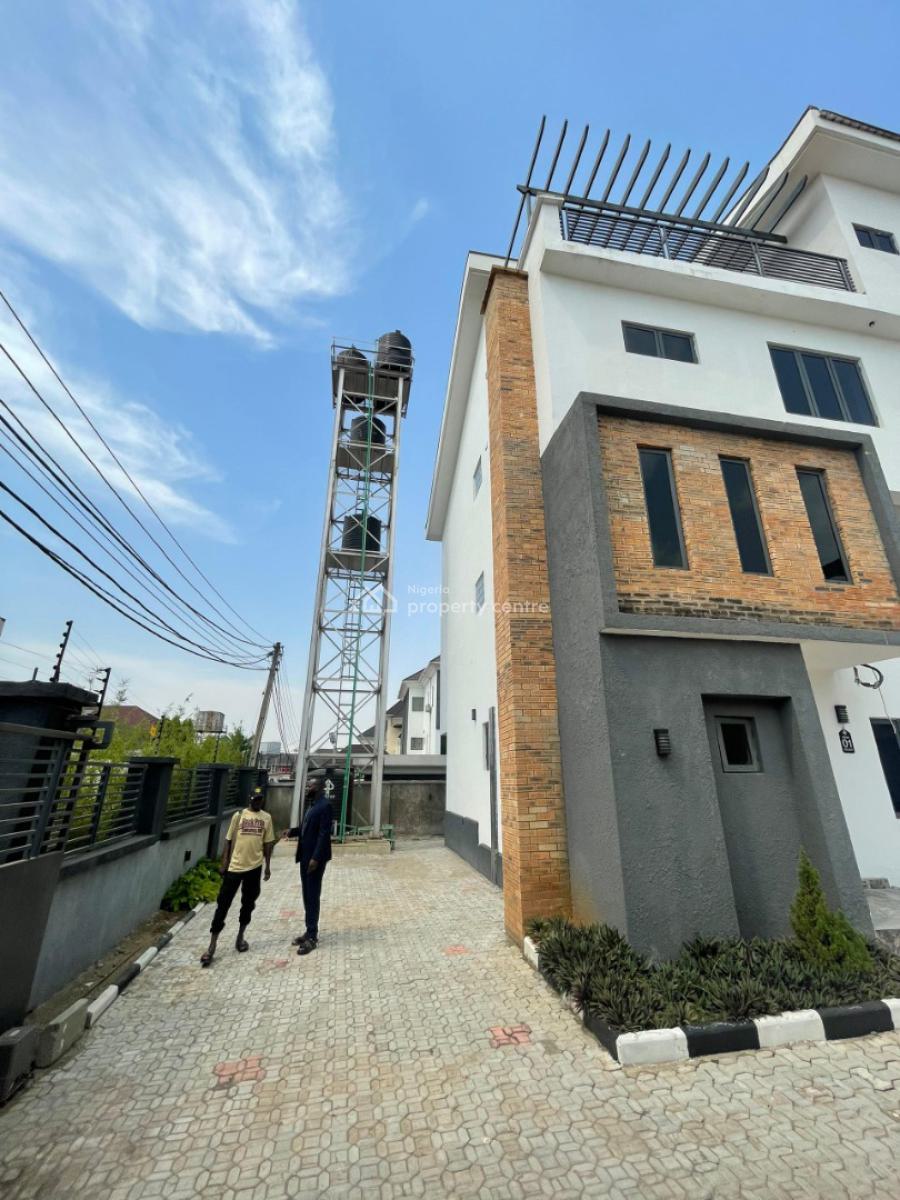 Newly Built 4 Bedrooms, 1 Room Penthouse Terraced Duplex with a Bq, Off Idris Ibrahim Crescent, Jabi, Abuja, Terraced Duplex for Sale