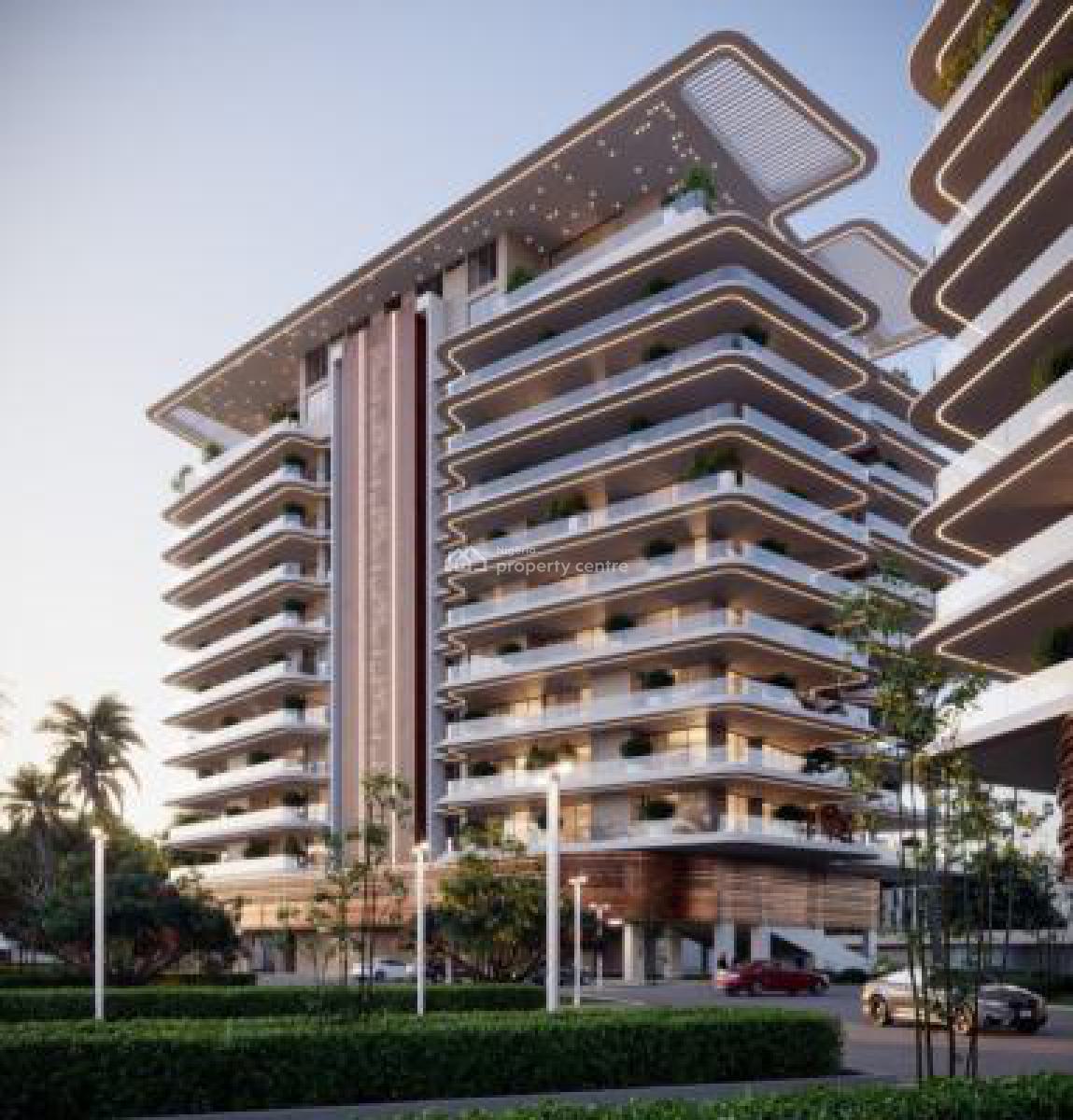 Luxury & Service 4 Bedroom C V,nmm. Cc with  Bq on 8th Floor 0atïif9., Lakeview, Jabi, Abuja, Terraced Duplex for Sale