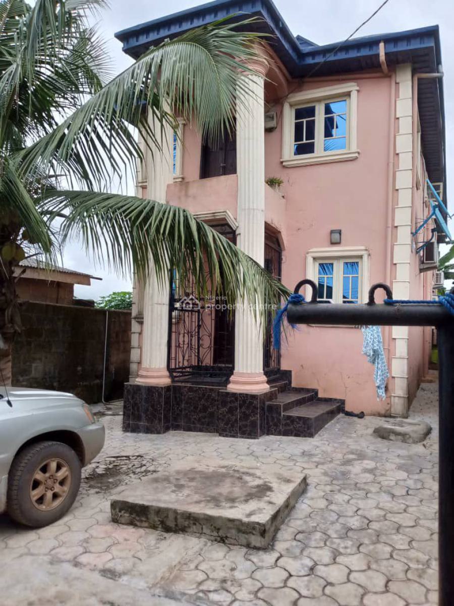 Executively Built Fully Detached 4 Bedroom Duplex Plus Shop, Singer Area, Ijako, Sango Ota, Ogun, Detached Duplex for Sale