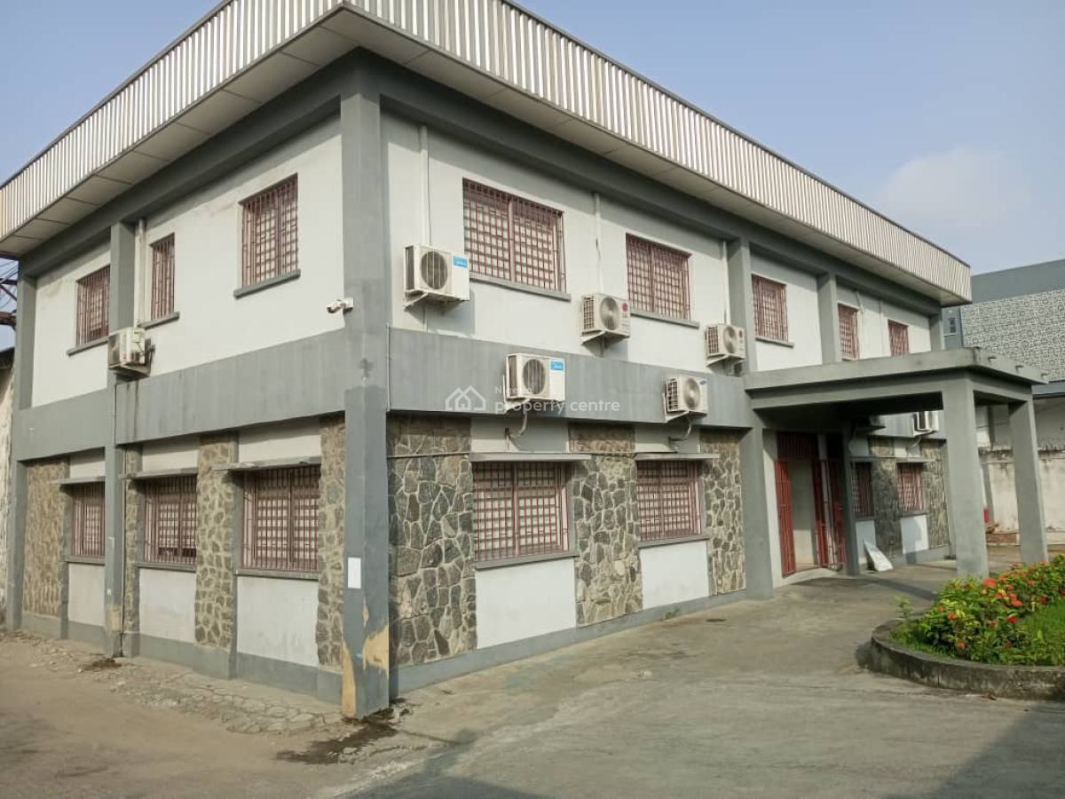 Industrial Property Comprising a 2-bay Warehouse on a 7,562.61sqm Land, Ilupeju Industrial Avenue, Ilupeju, Lagos, Commercial Property for Sale