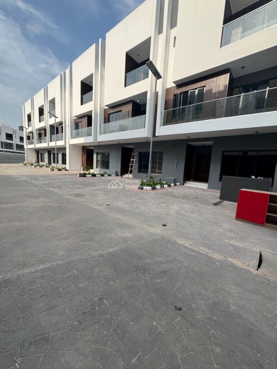 Newly Built 4 Bedroom Terrace Duplex with Bq, Ikate, Lekki, Lagos, Terraced Duplex for Sale