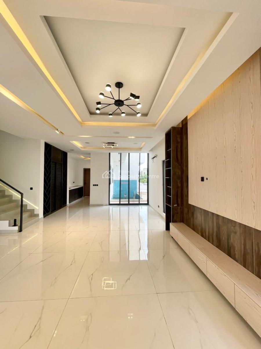 Luxury 5 Bed Semi-detached Duplex with Cinema Swimming Pool, Cowrie Creek, Ikate, Lekki, Lagos, Semi-detached Duplex for Sale