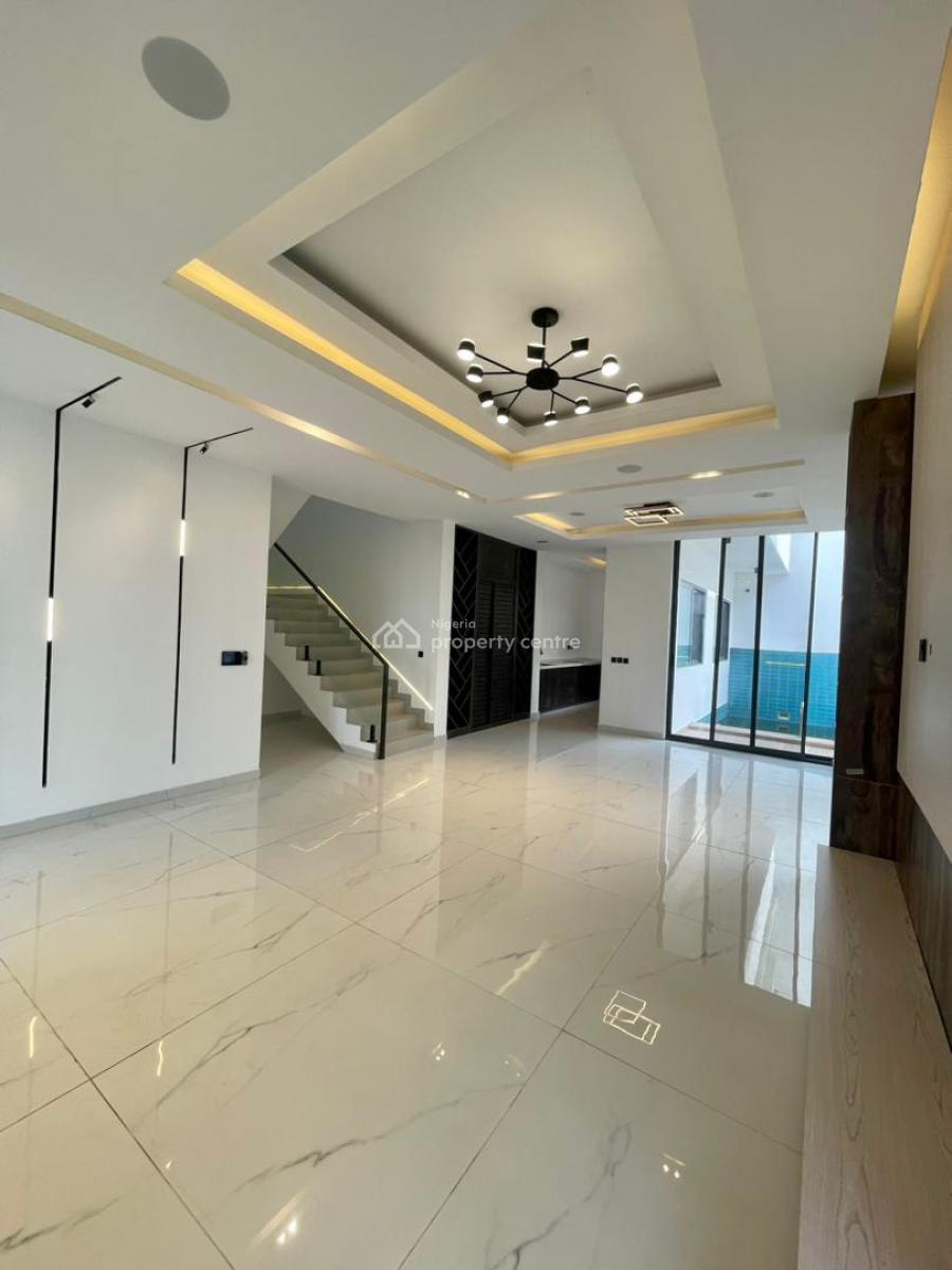 Luxury 5 Bed Semi-detached Duplex with Cinema Swimming Pool, Cowrie Creek, Ikate, Lekki, Lagos, Semi-detached Duplex for Sale