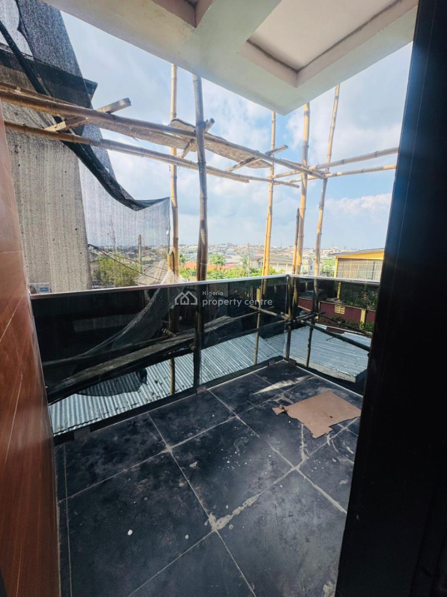 4 Bedroom Semi Detached Duplex with Bq, Just 3mins Drive From Deeper Life Within an Estate, Gbagada, Lagos, Detached Duplex for Sale