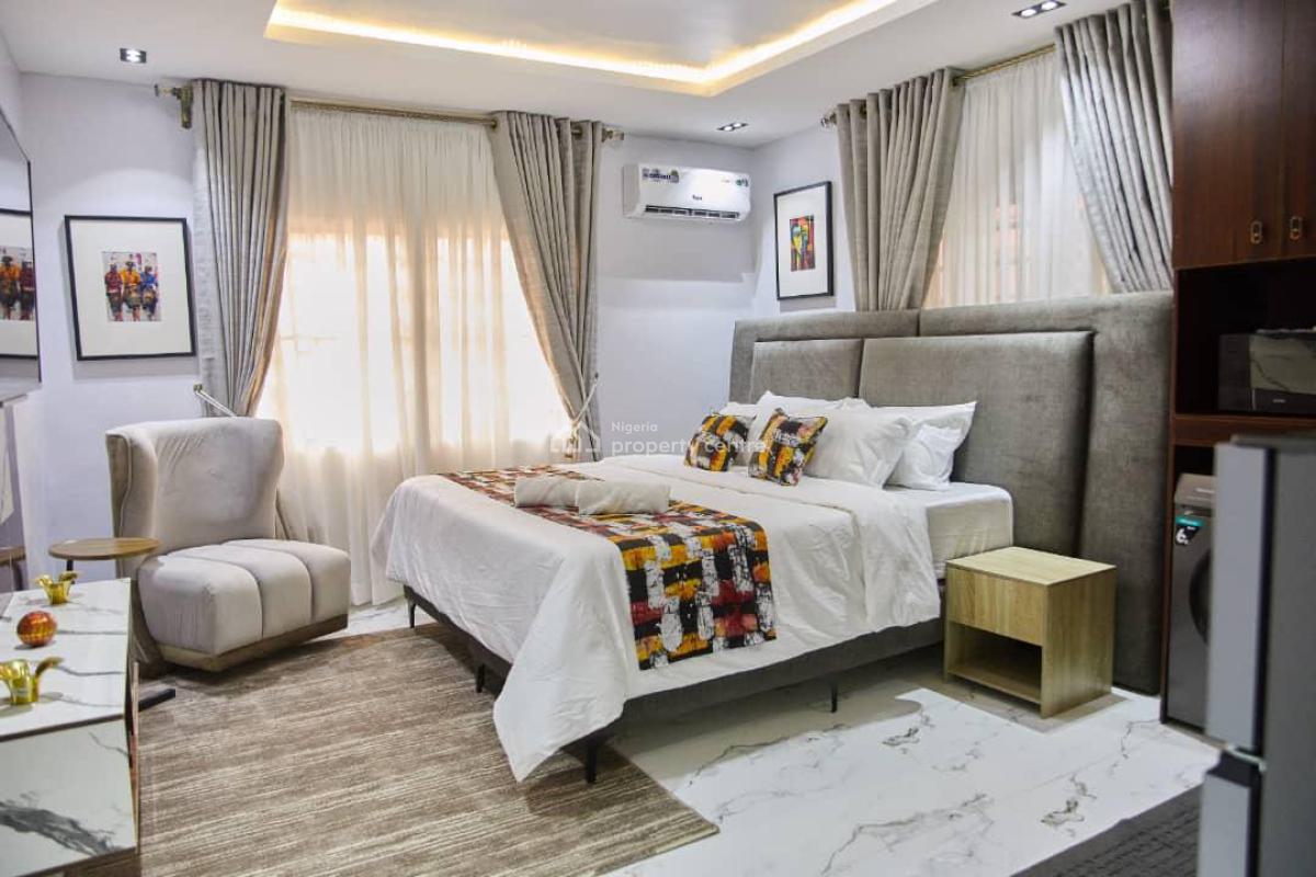 Scintillatingly Furnished and Serviced Luxury Studio Apartment, Off Airport Road, Mafoluku, Mafoluku, Oshodi, Lagos, Self Contain (single Rooms) Short Let