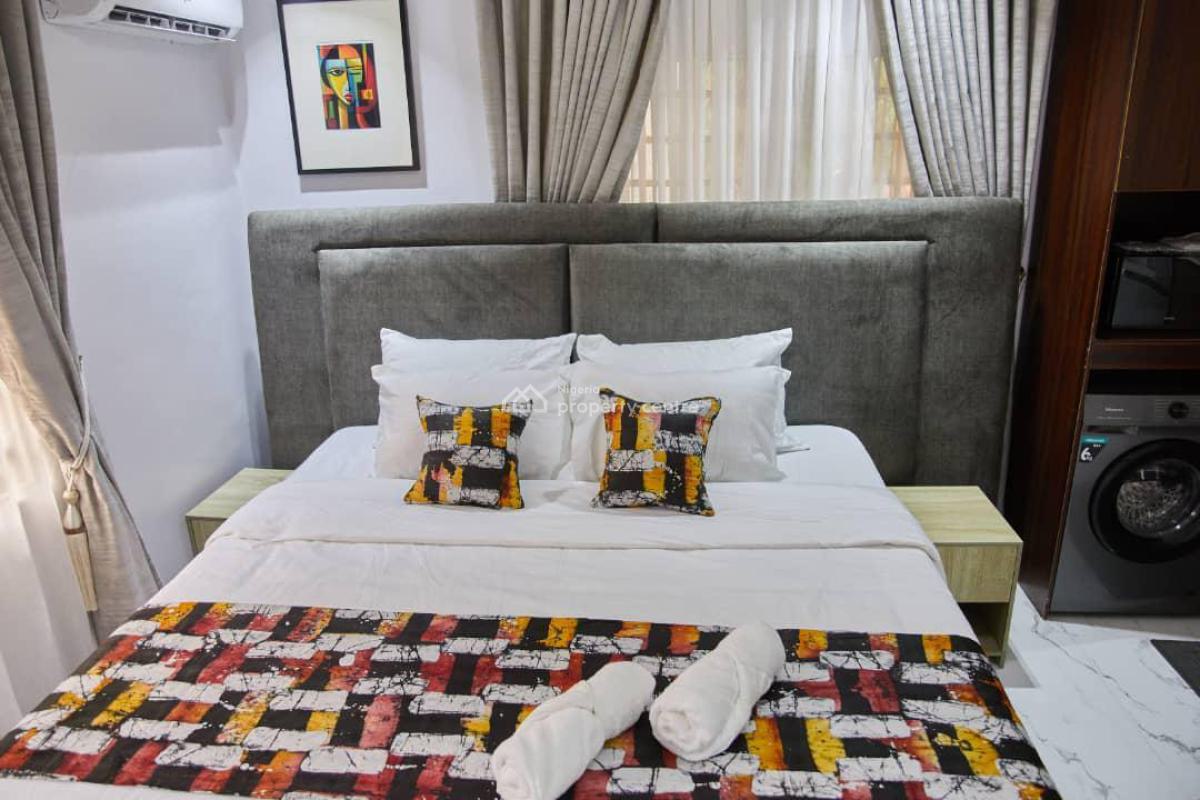 Scintillatingly Furnished and Serviced Luxury Studio Apartment, Off Airport Road, Mafoluku, Mafoluku, Oshodi, Lagos, Self Contain (single Rooms) Short Let