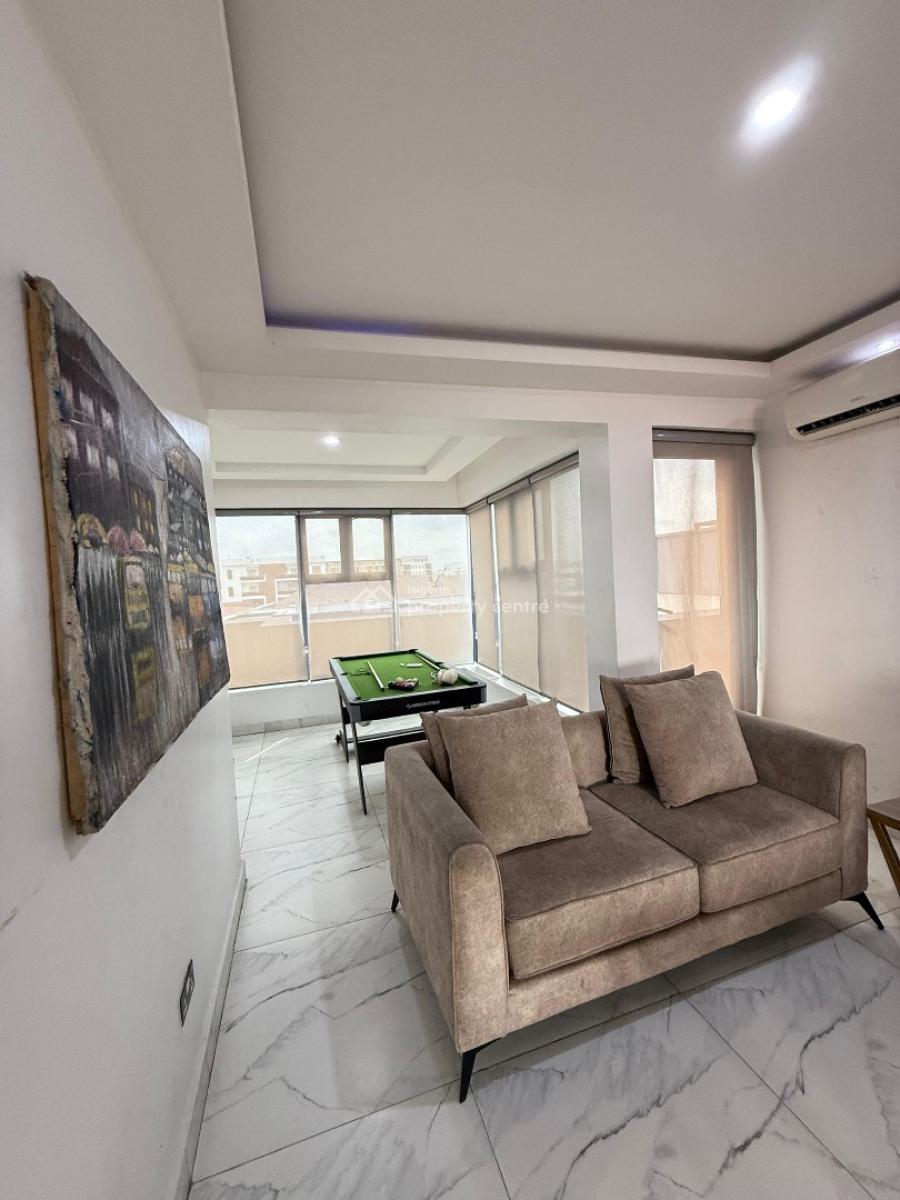 Luxury 2 Bedroom Penthouse with Gym, Snooker & Rooftop Lounge, Ikate Elegushi, Lekki, Lagos, Flat / Apartment Short Let