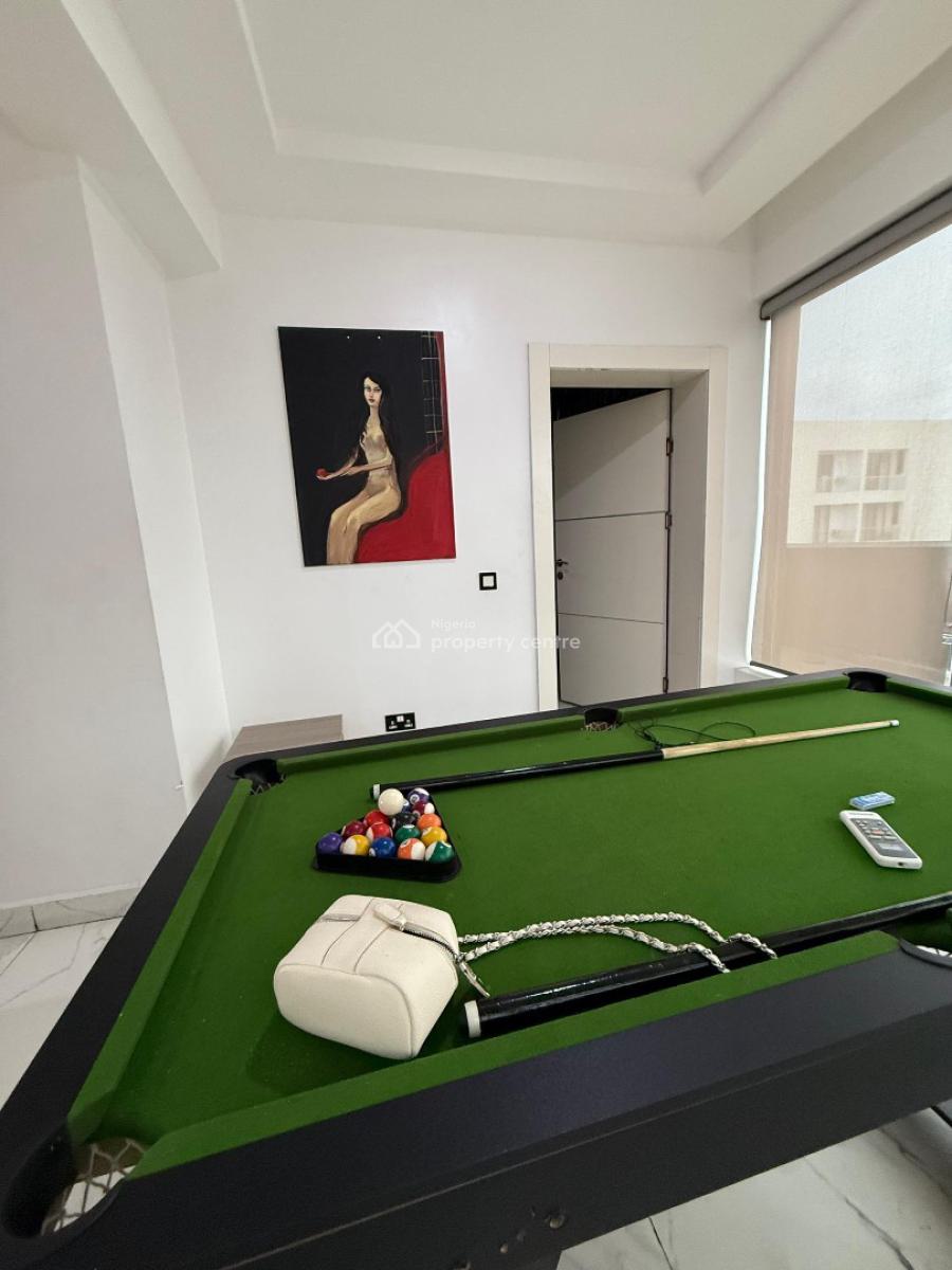 Luxury 2 Bedroom Penthouse with Gym, Snooker & Rooftop Lounge, Ikate Elegushi, Lekki, Lagos, Flat / Apartment Short Let