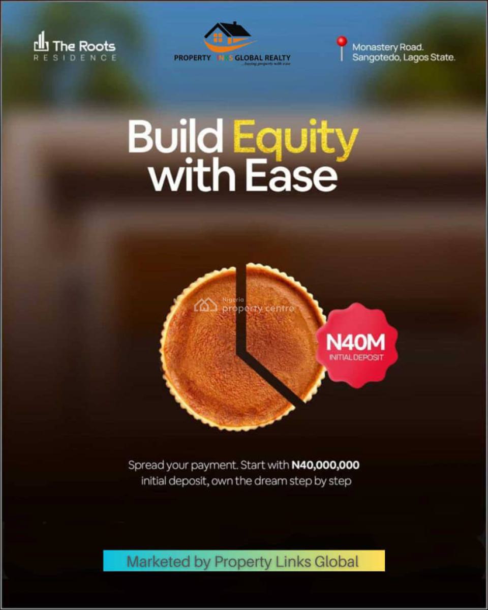 Classic and Well Built 3 Bedroom Terrace Duplex with Bq, Sangotedo, Ajah, Lagos, Terraced Duplex for Sale