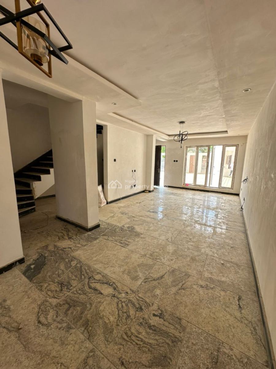 Brand New 4 Bedrooms Terrace Duplex, Family Lounge and Bq, (tarred Roads), Jahi, Abuja, Terraced Duplex for Sale