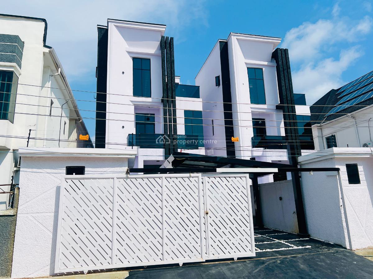Luxury 5 Bedroom Duplex with Cinema and Swimming Pool, Orchid Road By Chevron Tollgate, Lekki Phase 2, Lekki, Lagos, Detached Duplex for Sale
