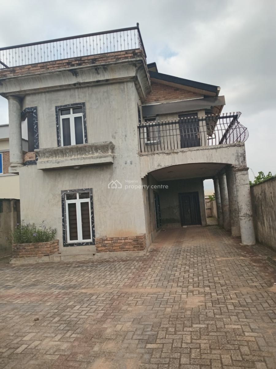 Fully Detached  5 Bedroom Duple with a Pent Ho Bq,and Bare Land Behind, River Estate ,isheri North, Isheri North, Lagos, Detached Duplex for Sale