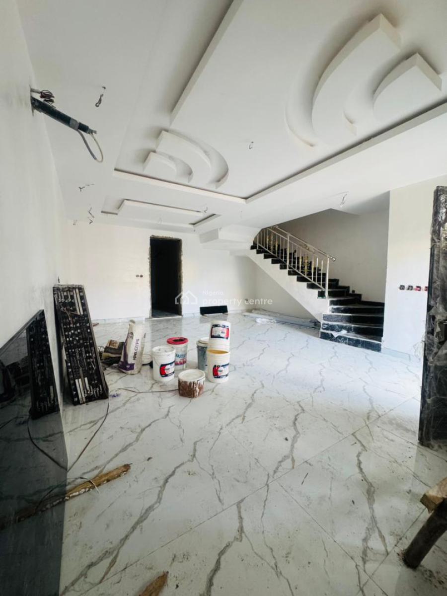 Newly Built 4 Bedroom Semi Detached Duplex with Bq, Offplan Opportunity with 6 Months Payment Plan, Gbagada, Lagos, Semi-detached Duplex for Sale