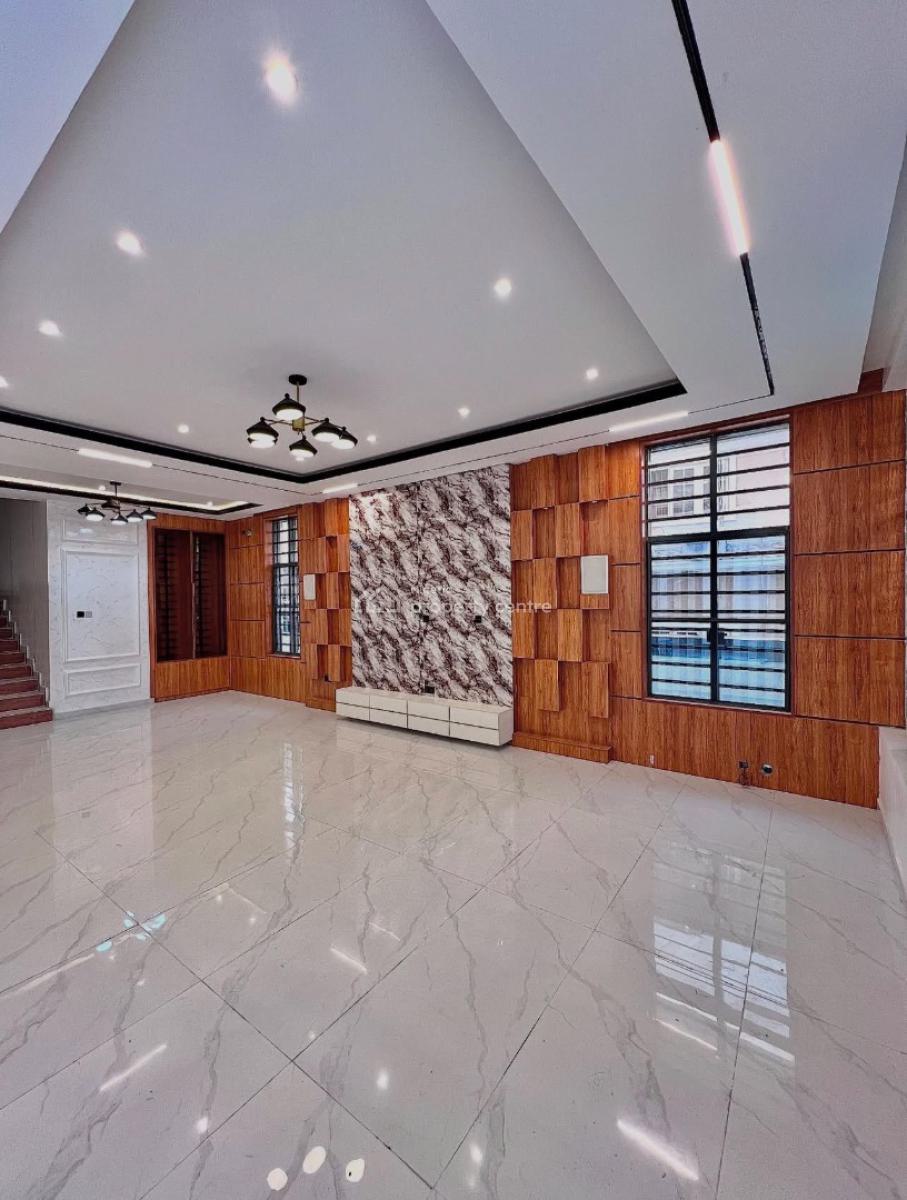 Contemporary 6 Bedroom Fully Detached Penthouse Duplex with Bq, Chevron, Lekki, Lagos, Detached Duplex for Sale