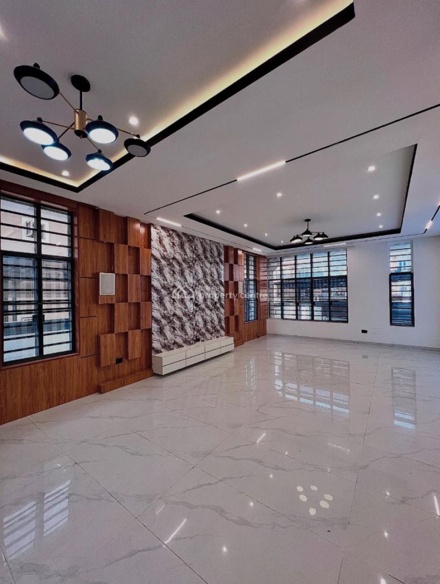 Contemporary 6 Bedroom Fully Detached Penthouse Duplex with Bq, Chevron, Lekki, Lagos, Detached Duplex for Sale