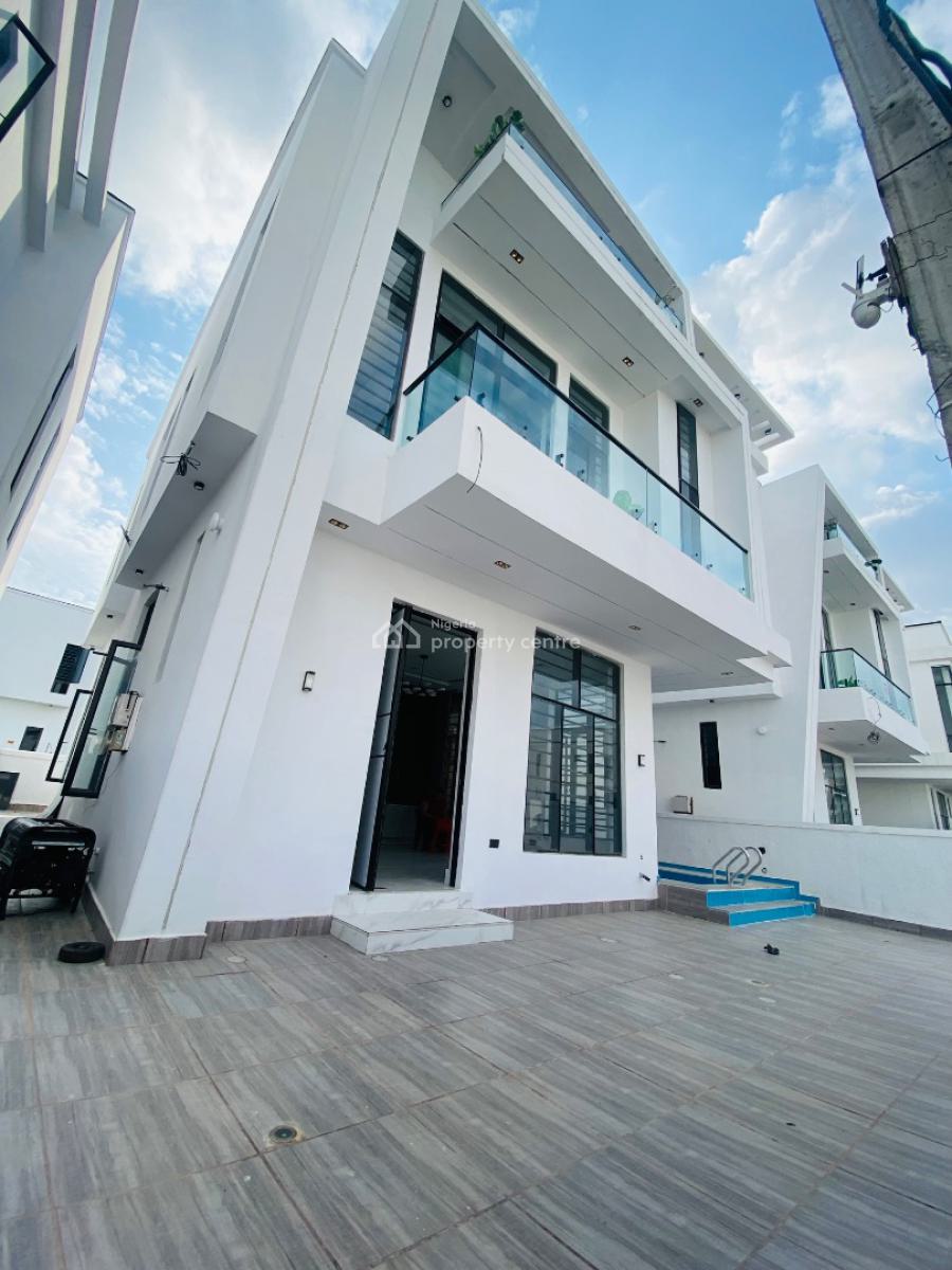 Contemporary 4 Bedroom Fully Detached Duplex with Pool & Bq, Ajah, Ajah, Lagos, Detached Duplex for Sale