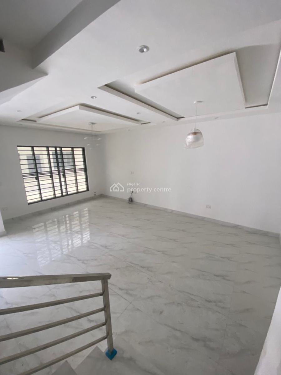 Newly Built 4 Bedroom Terrace  in a Serviced Estate, Abraham Adesanya, Ajah, Lagos, Terraced Duplex for Sale