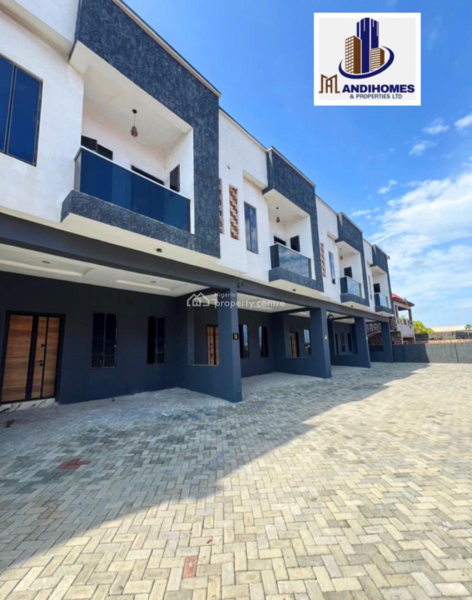 Tastefully 4 Bedroom Terrace Duplexes, Well Finished House, Ajah, Lagos, Terraced Duplex for Sale