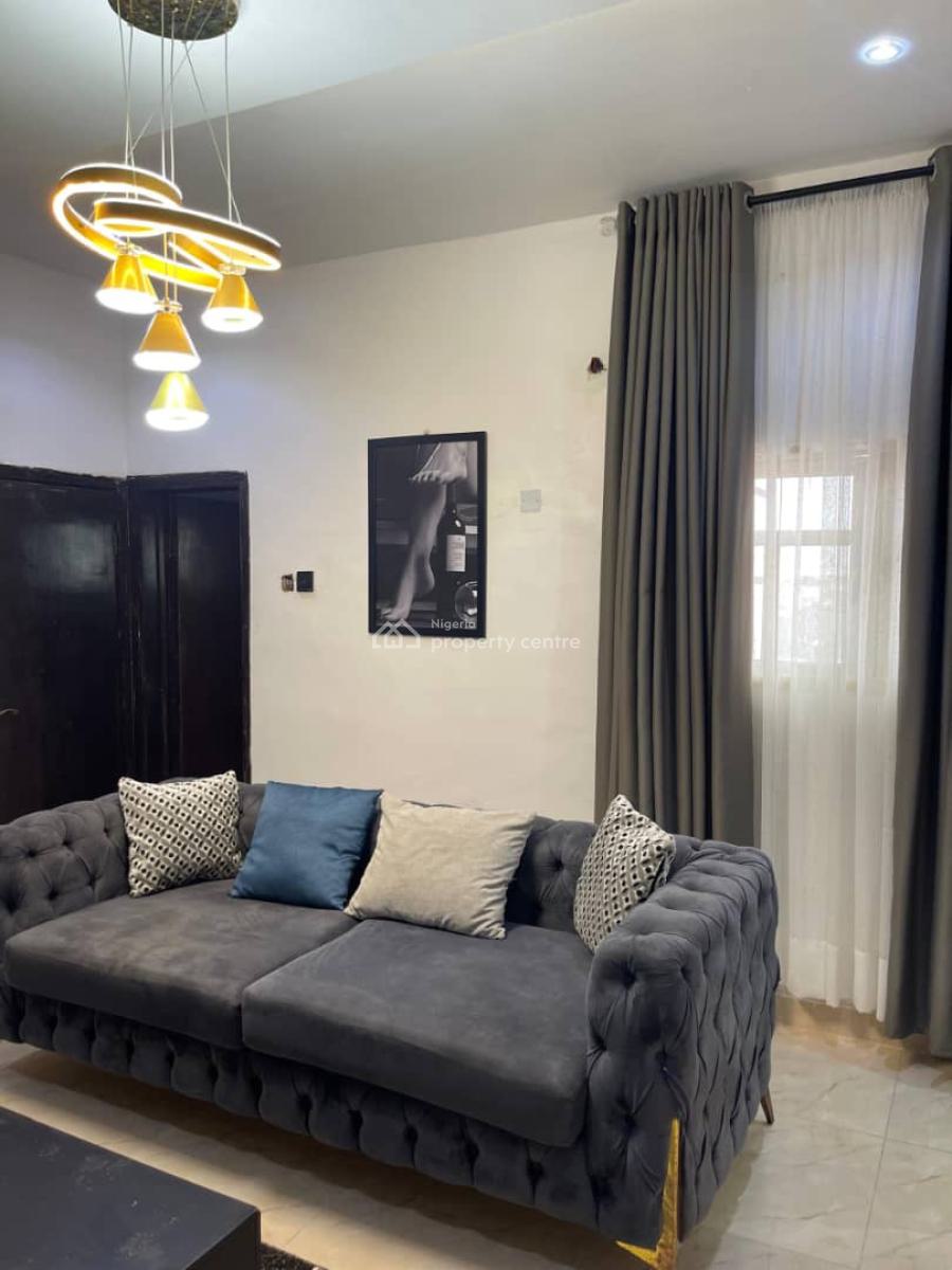 a Furnished 1 Bedroom and Parlor Mini Flat Downstairs, Osapa, Lekki, Lagos, Mini Flat (room and Parlour) for Rent