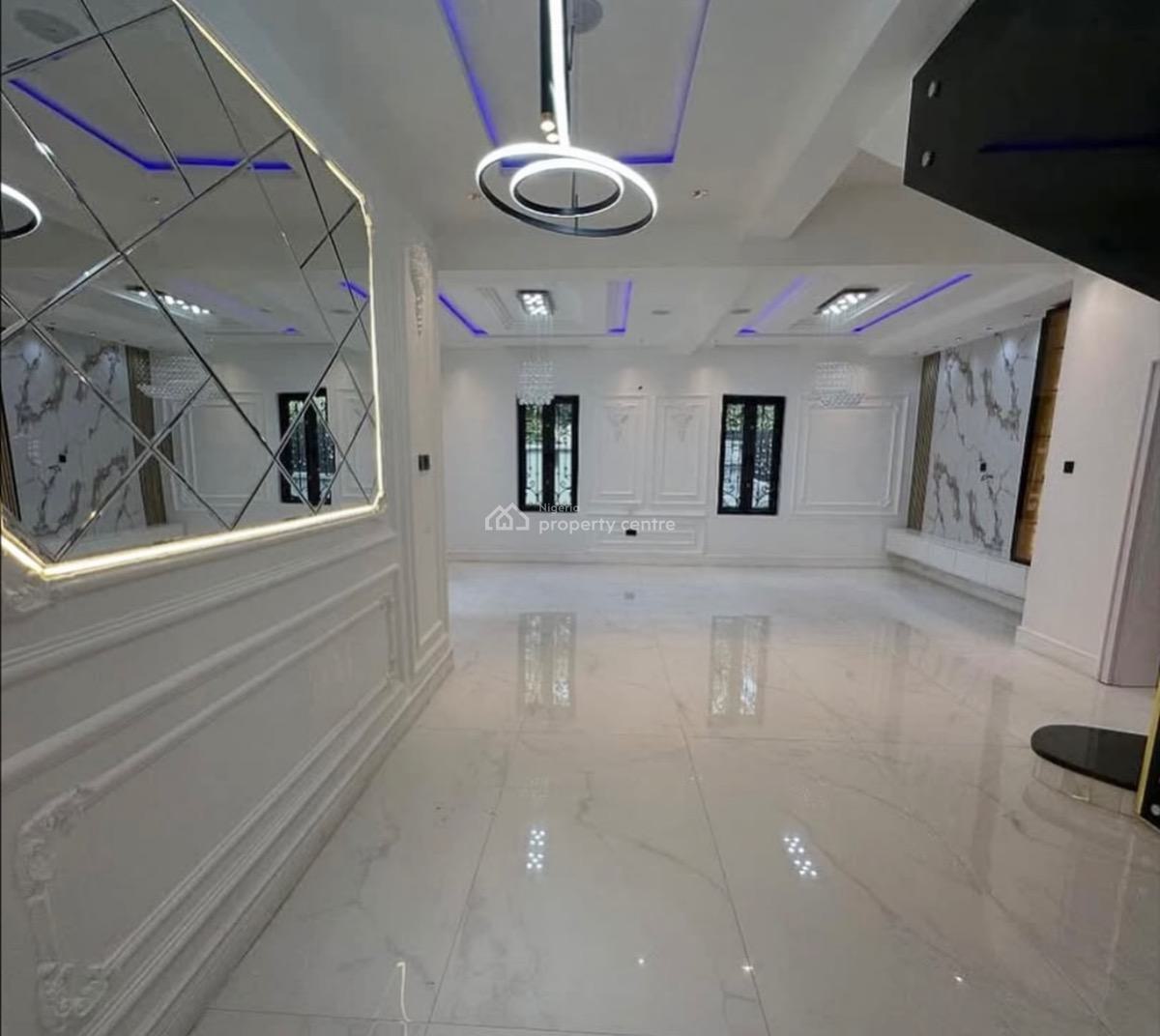 Brand New 5 Bedroom Fully Detached Duplex with Bq, Kado, Abuja, Detached Duplex for Sale