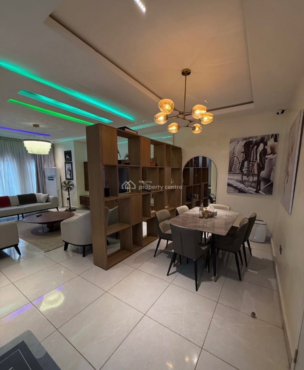 Fully Furnished 4 Bedroom Terrace Duplex with Bq, Guzape District, Abuja, Terraced Duplex for Sale