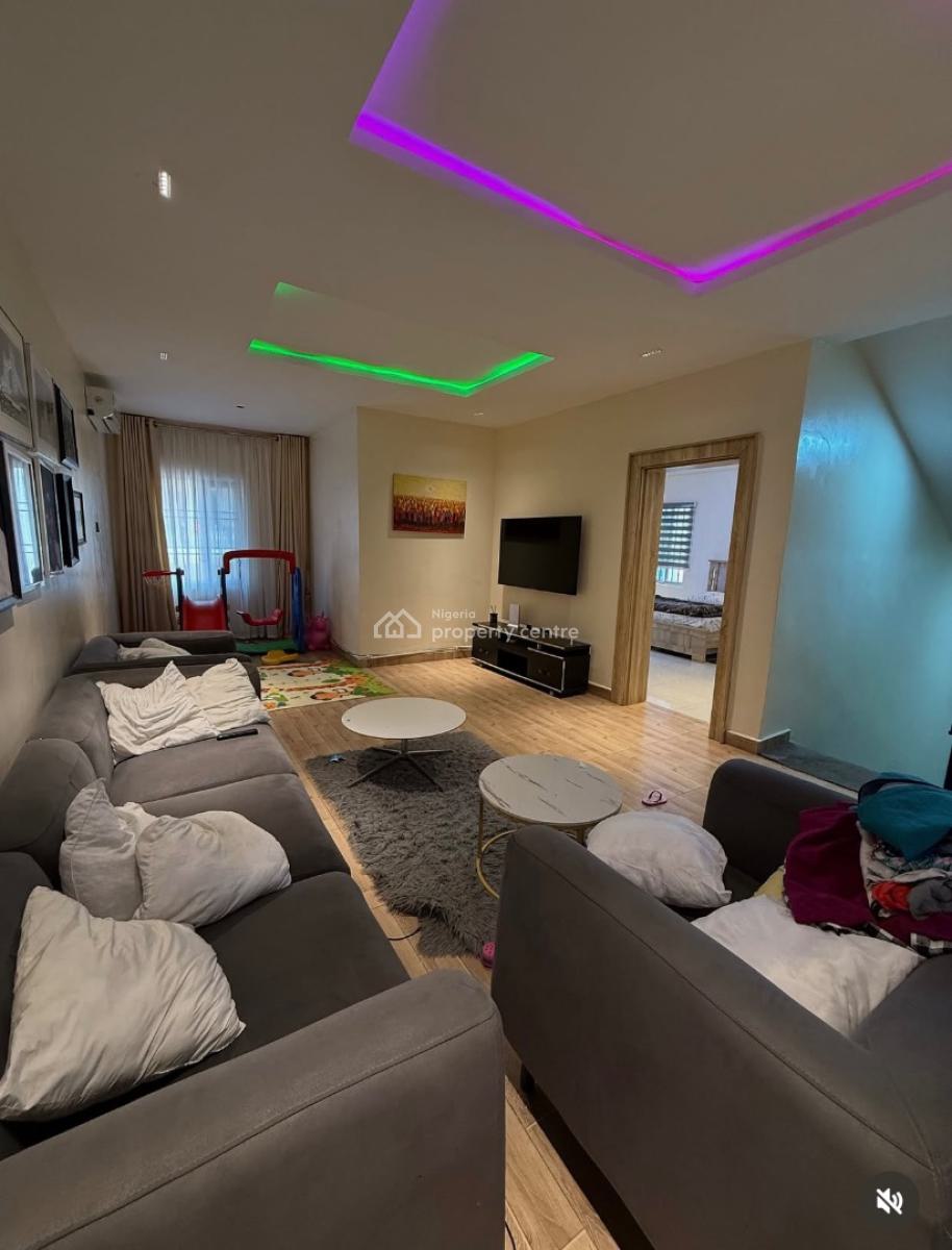 Fully Furnished 4 Bedroom Terrace Duplex with Bq, Guzape District, Abuja, Terraced Duplex for Sale