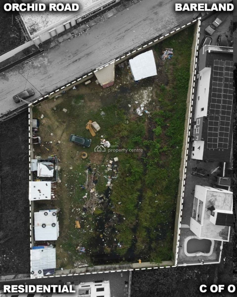 1286 Sqm of Land, Orchid Road, Lekki, Lagos, Mixed-use Land for Sale