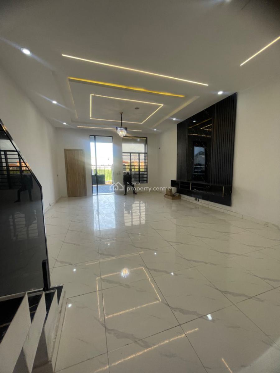 Luxury 4 Bedroom Terrace Duplex with Bq, in a Private Compound, Ikota, Lekki, Lagos, Terraced Duplex for Rent