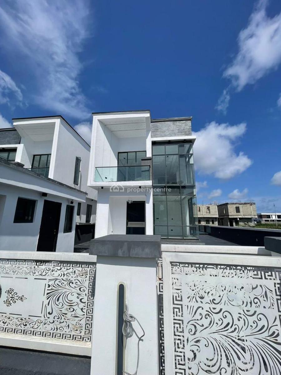 Excellent 5 Bedroom Duplex with a Bq,pool,cinema, Ajah, Lagos, House for Sale