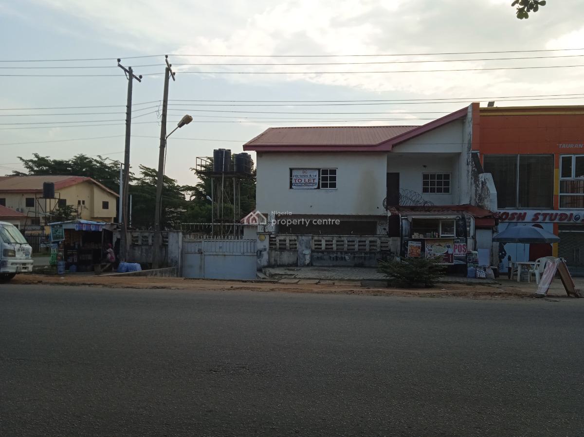 4 Bedroom Semi-detached Duplex Suitable for Showroom, 6th Avenue, Gwarinpa, Abuja, Office Space for Rent