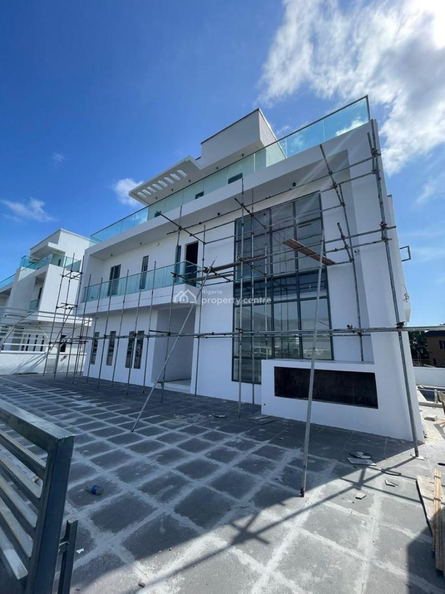 Amazing 5 Bedroom Fully Detached Duplex with a Pool,bq, Ajah, Lagos, House for Sale