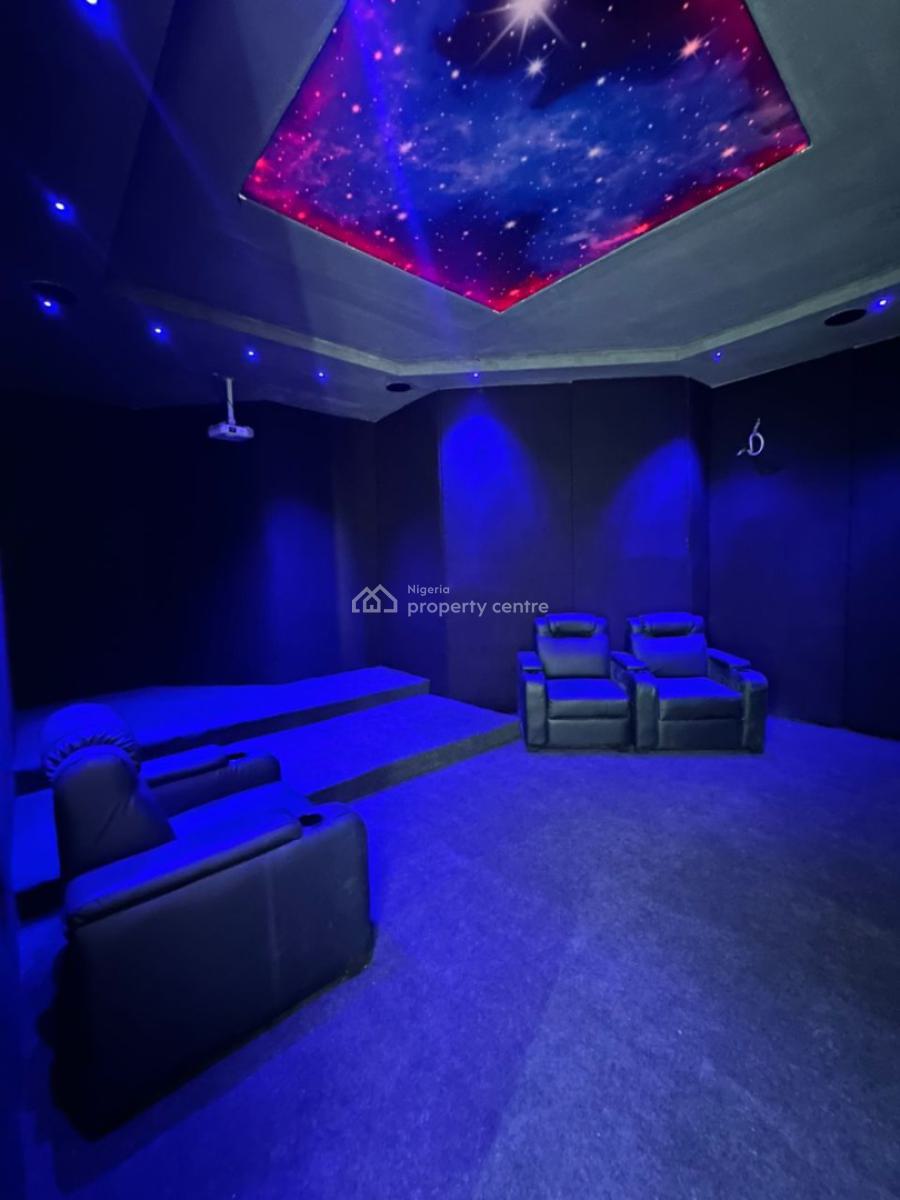 High End 6 Bedroom Fully Detached Duplex with Bq, Chevron, Lekki, Lagos, Detached Duplex for Sale