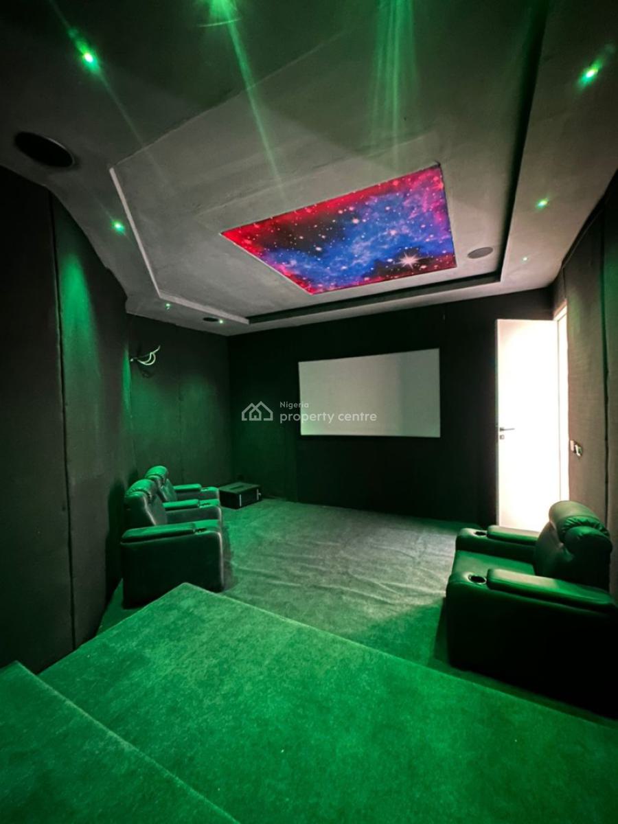 High End 6 Bedroom Fully Detached Duplex with Bq, Chevron, Lekki, Lagos, Detached Duplex for Sale