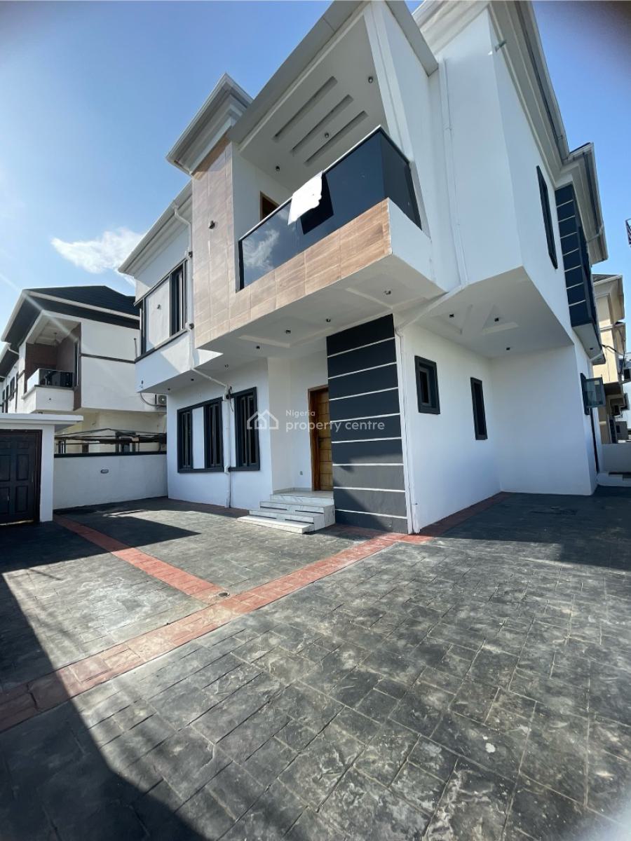 Spacious 4 Bedroom Fully Detached Duplex, Ikota, Lekki, Lagos, Detached Duplex for Rent