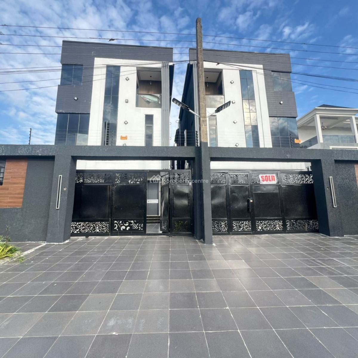 Fantastic 5 Bedroom Fully Detached Duplex with Bq, Lekki Phase 1, Lekki, Lagos, Detached Duplex for Sale