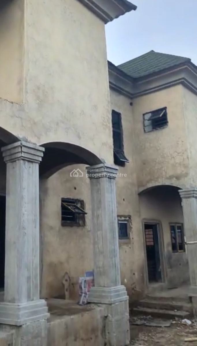 Semi Finished 3 Bedroom Duplex, Life Camp, Abuja, Semi-detached Duplex for Sale